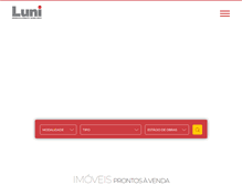 Tablet Screenshot of grupoluni.com.br